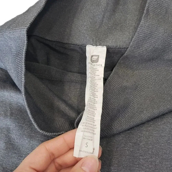 Fabletics Gray High Waisted Seamless Leggings S - Picture 4 of 4